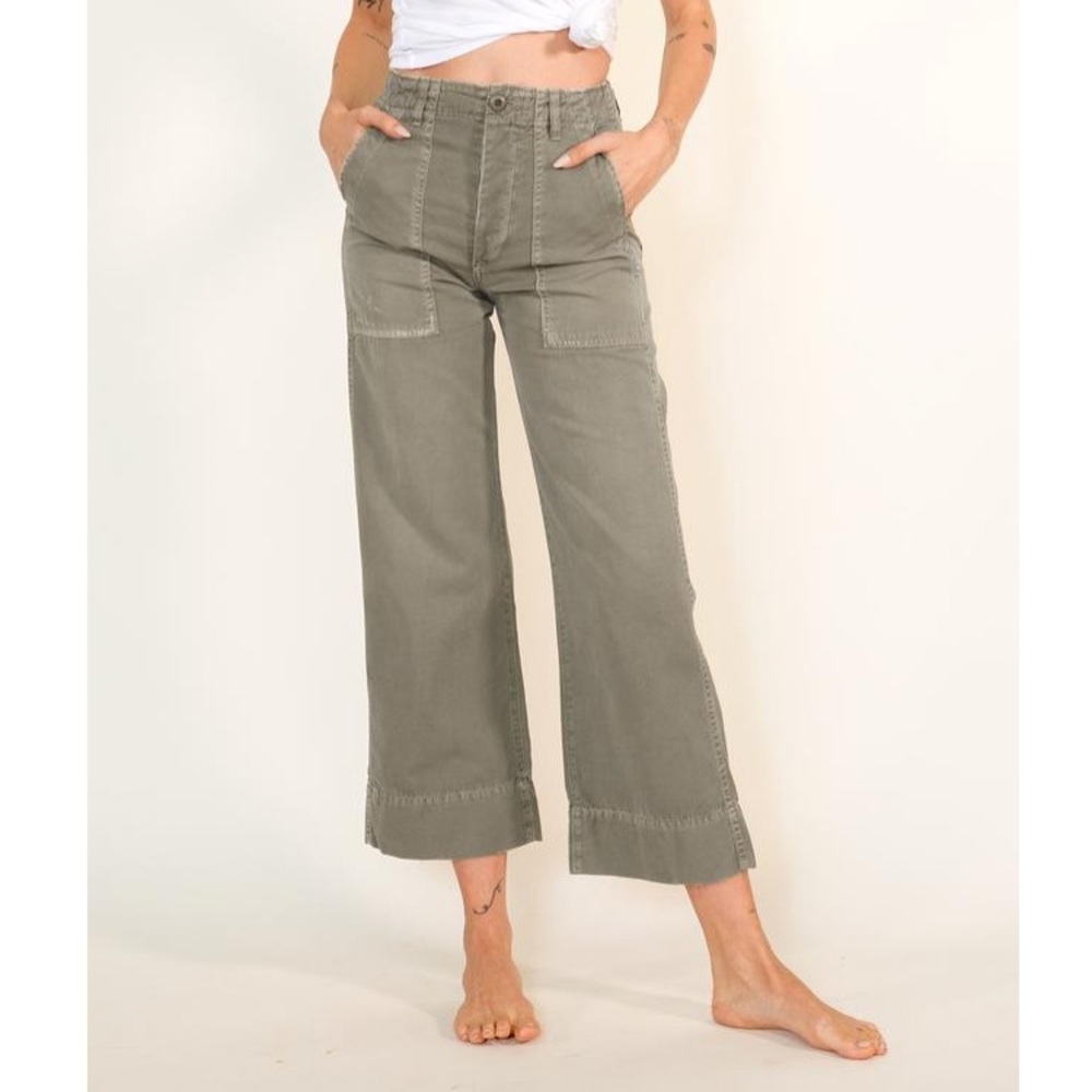 AMO Army Wide Leg Pant size 28